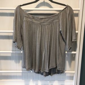 Off the shoulder top
